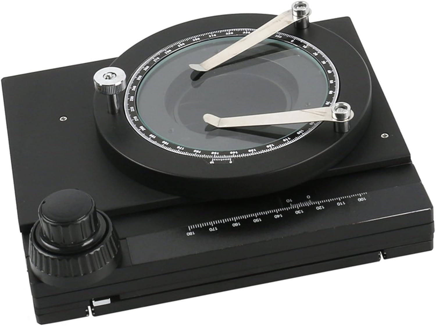 Microscope X-Y-Z Fine - Tuning Stage, Rotatable Universal Platform with Scale for PCB Inspection & Precision Work