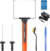 RONGTER 3-in-1 Hot Wire Foam Cutter Kit - Electric Heated Knife for Smooth, Debris-Free Foam Carving (Orange)