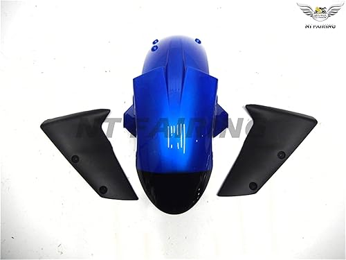 Miniatura 4 de NT FAIRING Ajuste para Kawasaki Ninja ZX6R 636 2005 2006 Negro Azul Inyeccionado Carenados Kit Cuerpo Kit Carrocería de plástico