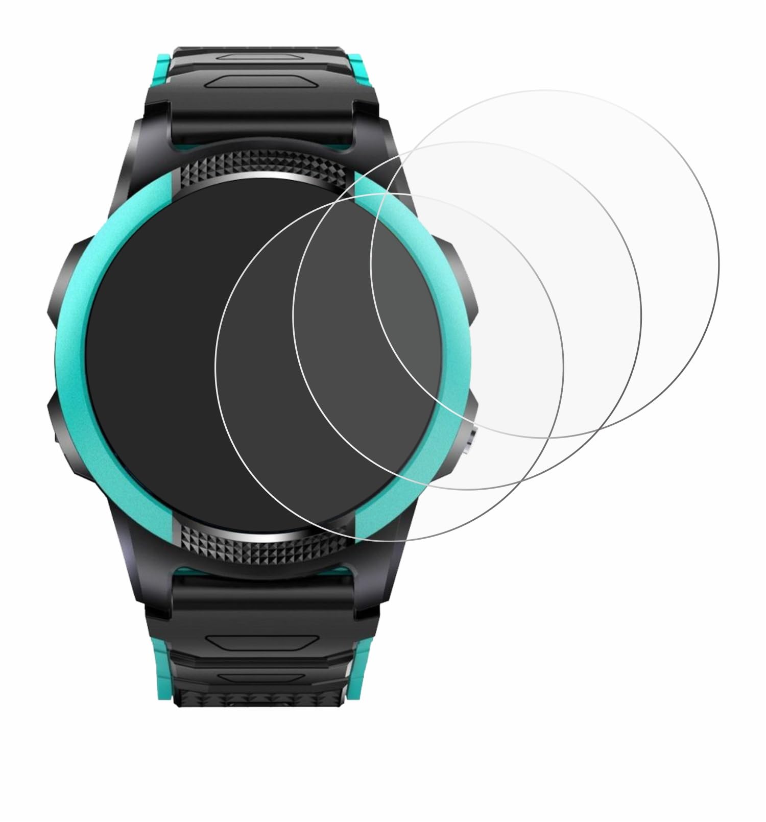 savvies 6 Pack Screen Protector compatible with SaveFamily Slim 4G Protection Film Clear