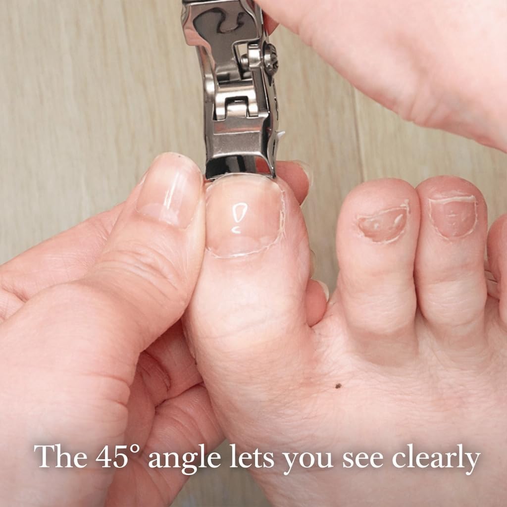 Silky Clipper 45 Coupe-ongles Design spécifique pour ongles d'orteils Toilettage sans effort Pas de flexion nécessaire Conçu au Japon