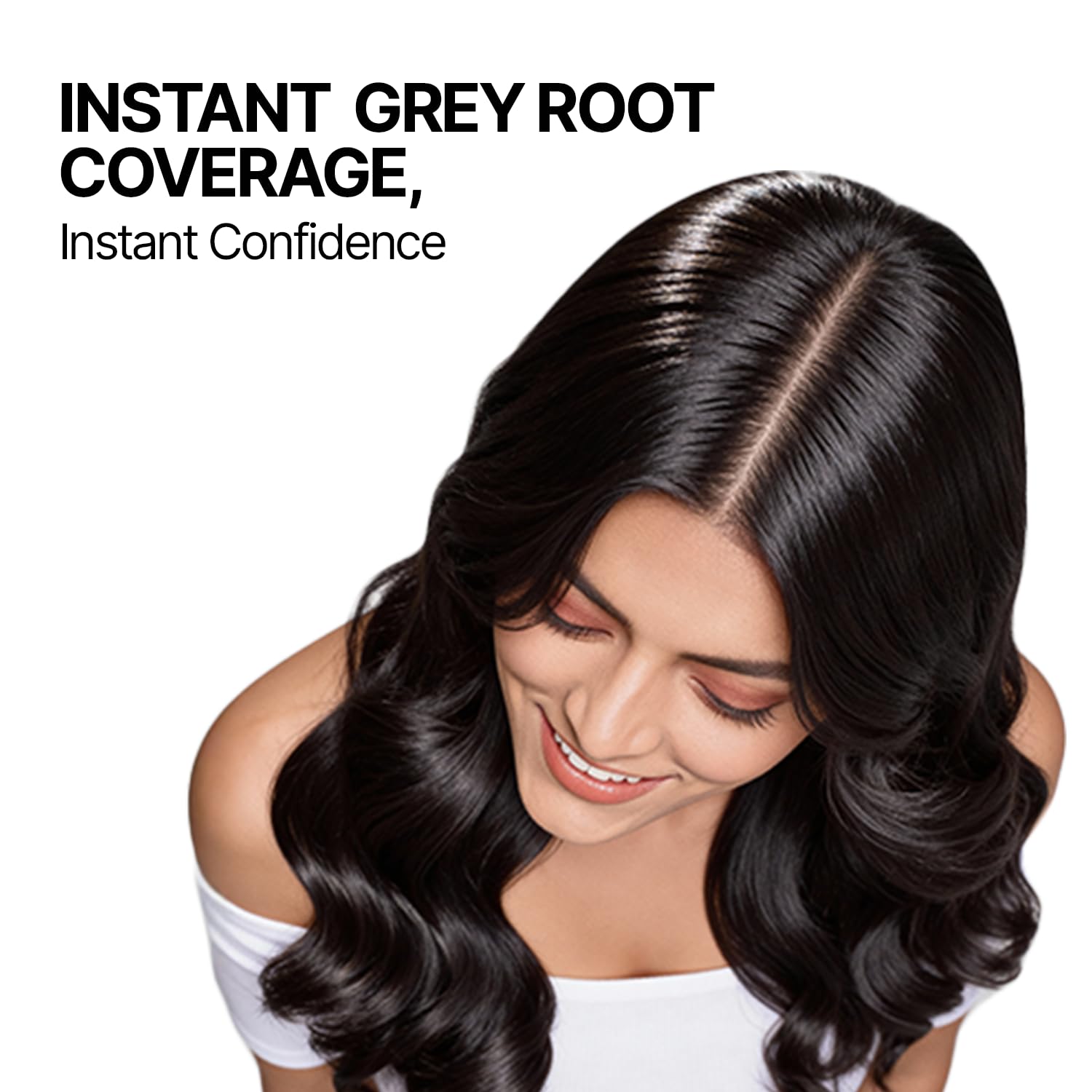 Schwarzkopf Root Retouch Instant Grey Hair Concealer Spray Sweat And Rain Resistant, Matte Finish Perfect Coverage | Upto 40 Fast and Easy Applications | Unisex| For All Hair Types, Black, 120ML 4