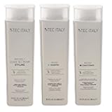Tec Italy Riccioli Curl Defining - Shampoo, Conditioner & Leave in Cream (Pack of 3)