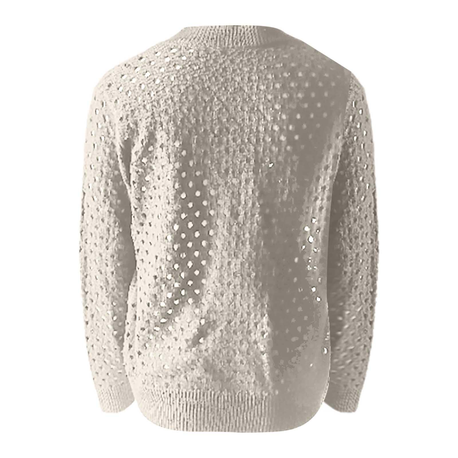 Generisch Maglione natalizio da donna, casual, alla moda, con chiusura lampo, per donna