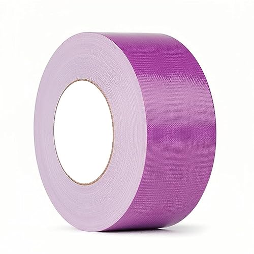 Cinta adhesiva para conductos pesados de 2 pulgadas x 33 yardas, cinta adhesiva púrpura fuerte multiusos para reparaciones, uso industrial, disponible en Yaxa El Salvador