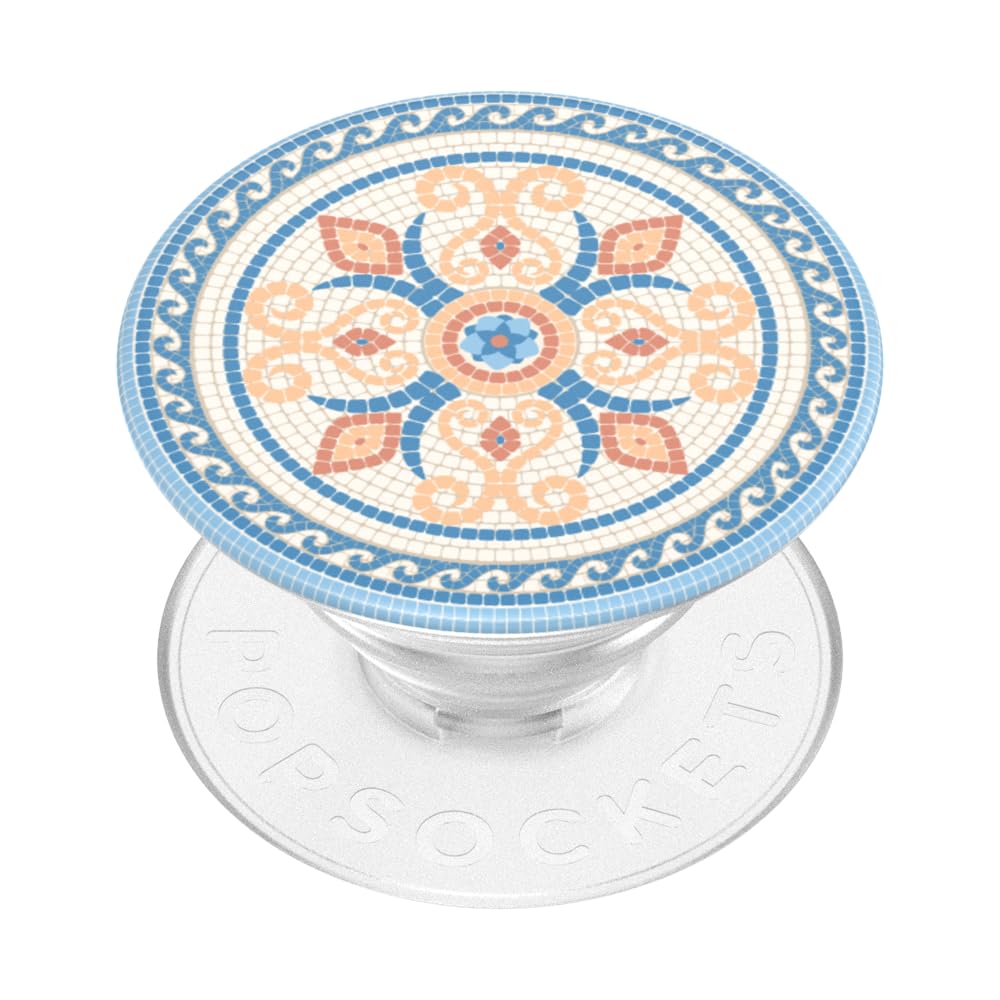 ​​​​PopSockets Phone Grip with Expanding Kickstand, Adhesive Grip - Portofino Tile