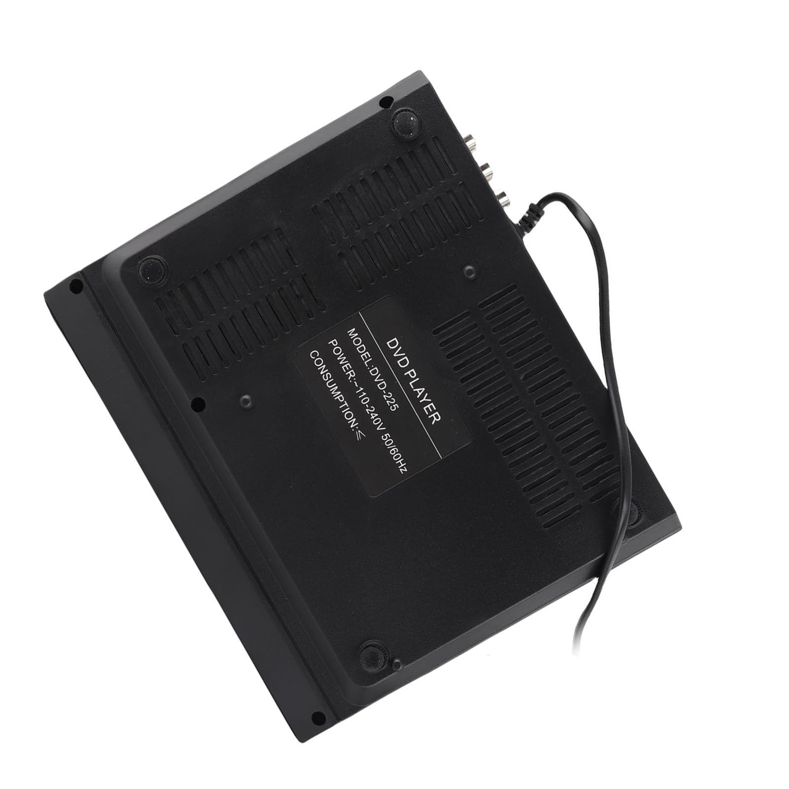 Mini Lettore DVD HD, Lettori CD per la Casa, Interfaccia PAL NTSC USB 2.0 Integrata con Telecomando Lettore CD Domestico con Cavo RCA per TV (Spina UE)