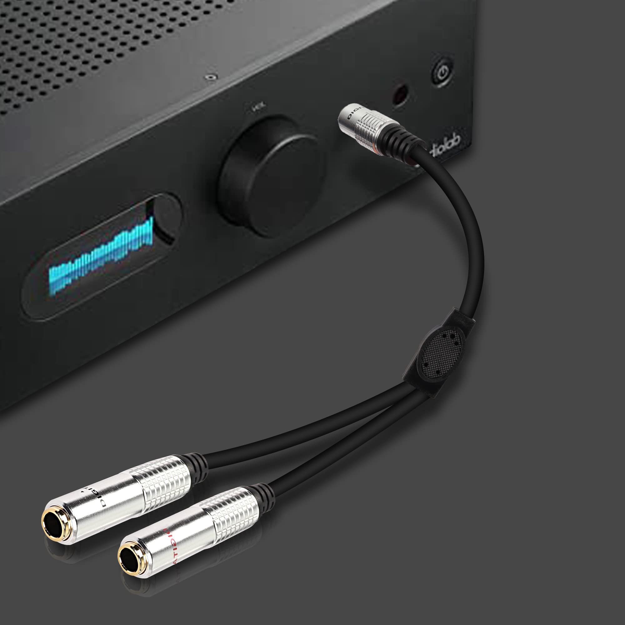Cavo Splitter Stereo StarTech.com - Maschio 3.5mm A 2 Femmine, Design Slim Per Dispositivi Portatili
