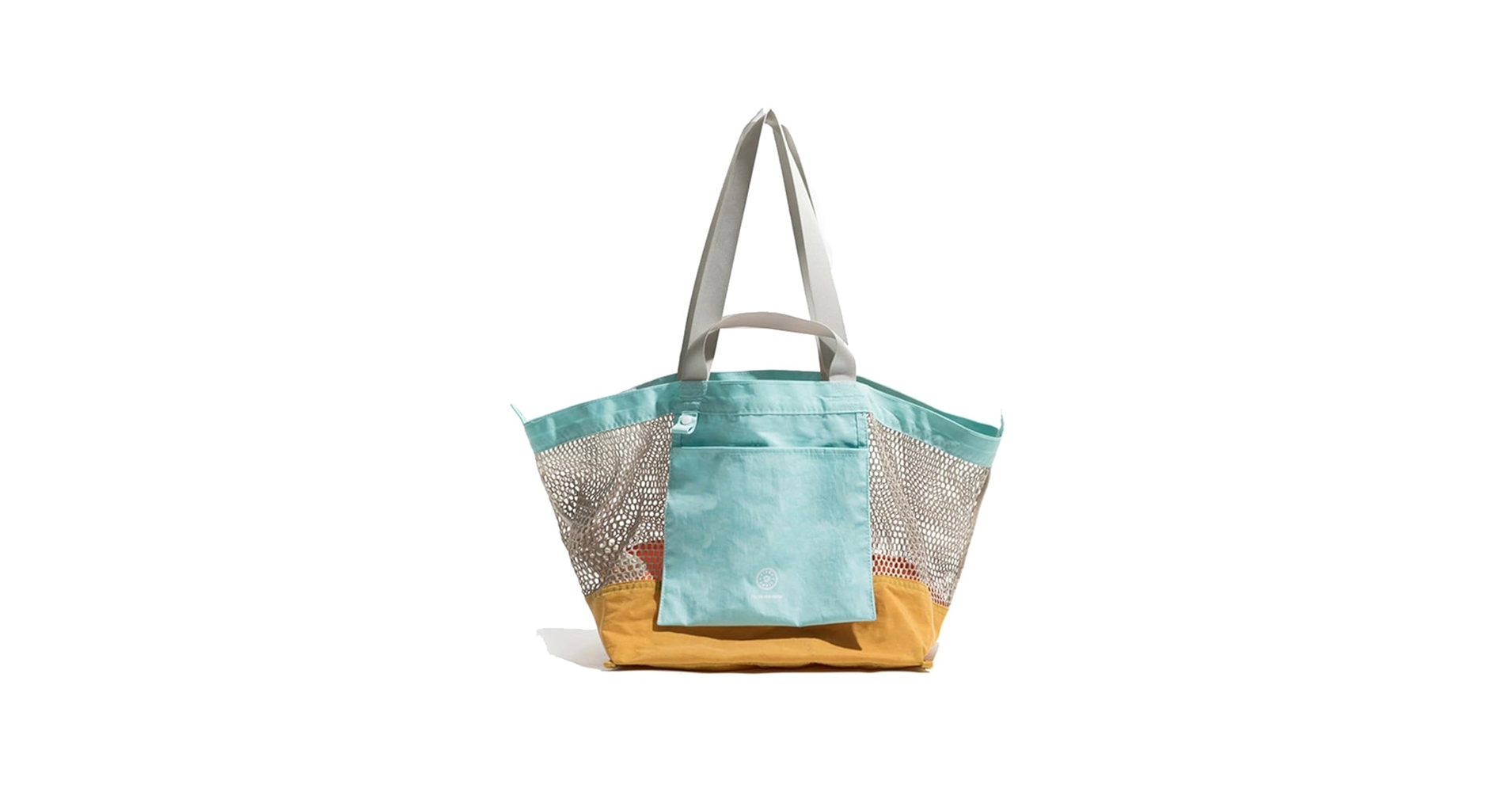 Amazon.com: P. Atelier Reversible Mesh Canvas Tote Bag