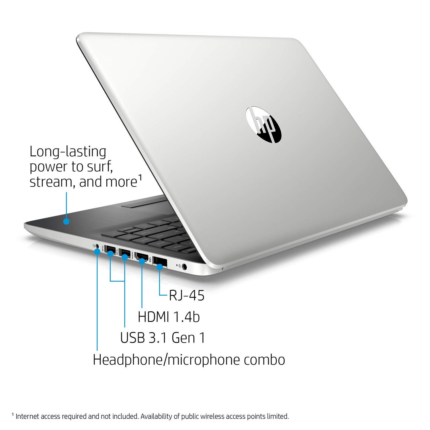 Amazon.com: HP Laptop 14 Laptop AMD Ryzen 3 8GB RAM 256GB SSD 14