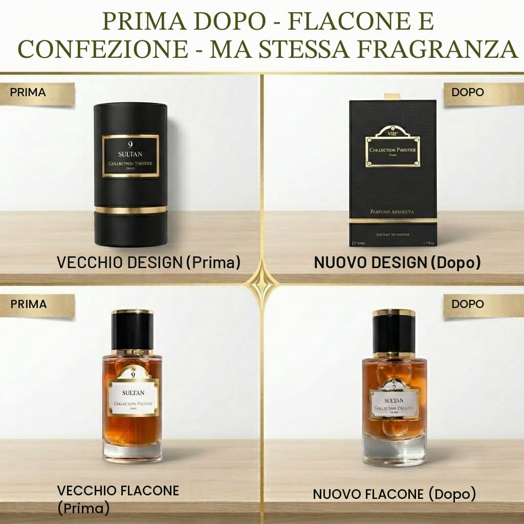 N°9 Sultan - 50 ml - prestigioso profumo