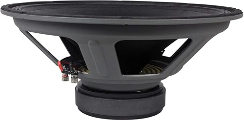 Miniatura 7 de Rockville RVW1800P8 Subwoofer para DJ sin procesar de 1800 W, 18 pulgadas, 8 ohmios, manejo de alta potencia, respuesta de graves profundos,