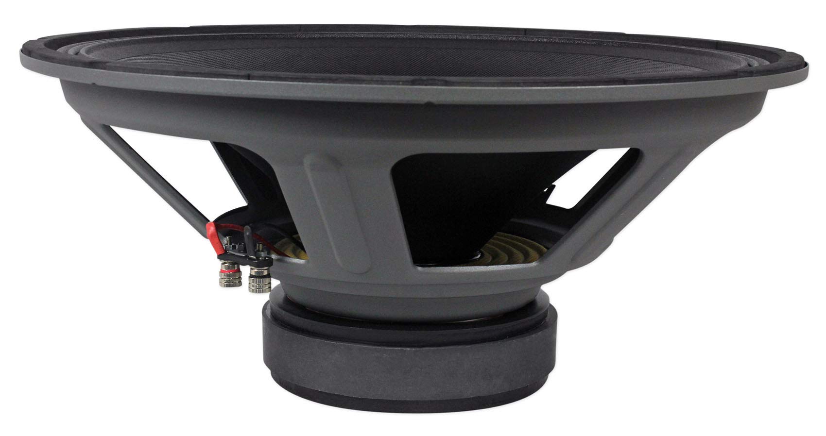 Rockville RVW1800P4 1800w Raw DJ Subwoofer 4 Ohm Sub Woofer 107OZ Magnet, 18