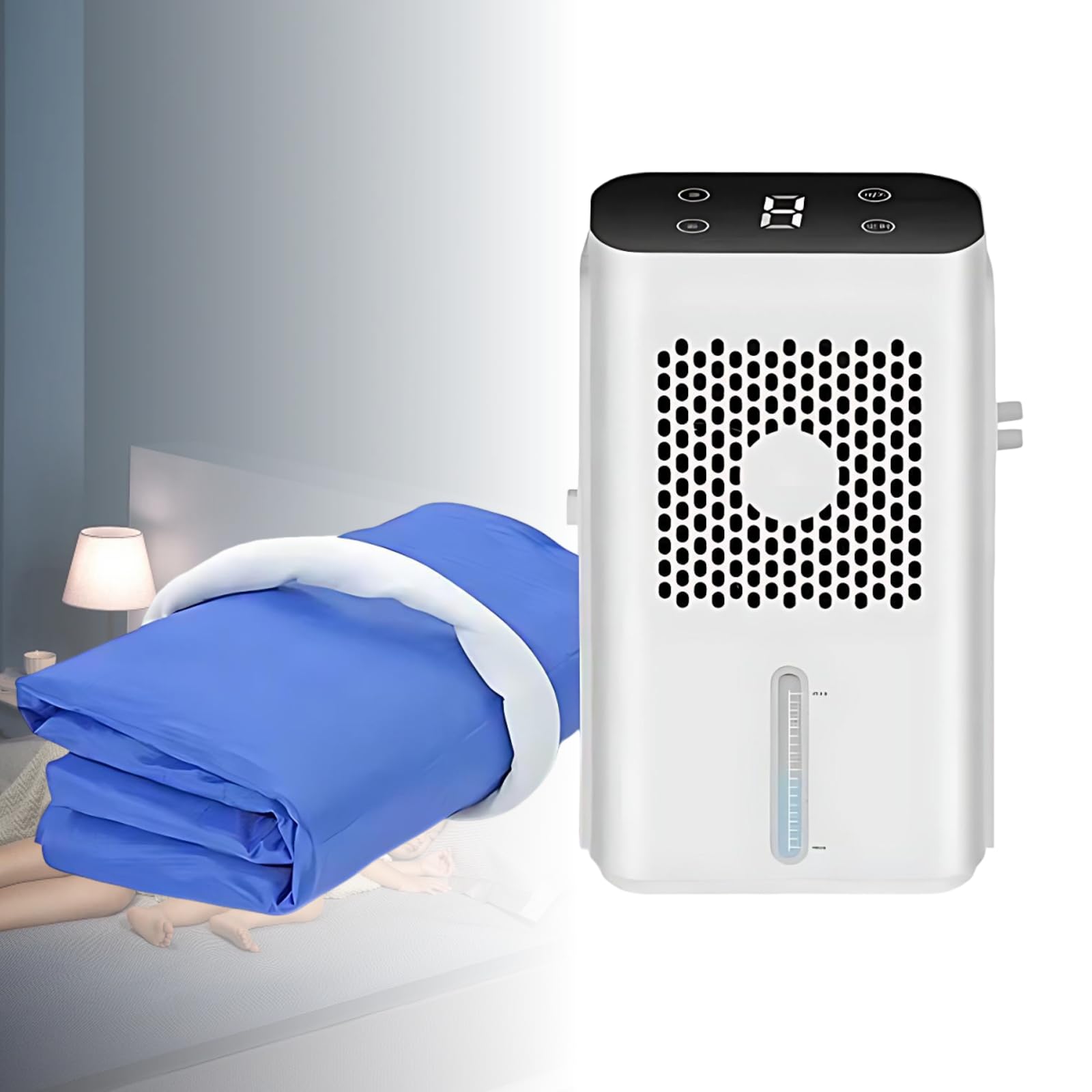 UPLTOE Portable Bed Chiller – Water Cooled Mattress Topper for Hot Sleepers 160×140cm