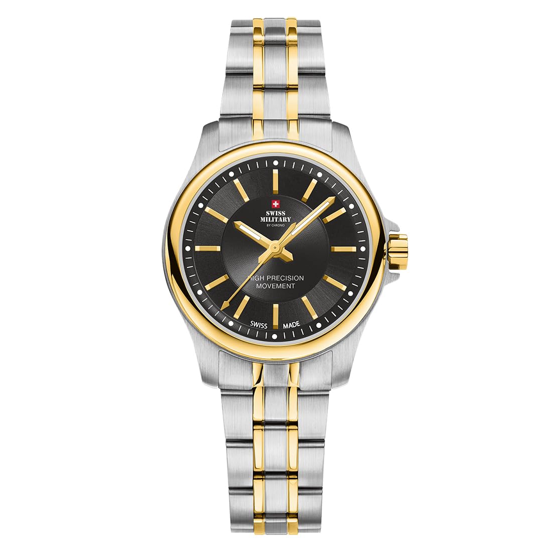 Swiss Military by Chrono Black Dial Swiss Made Watch for Women- SM30201.04 (B0CCSPBPCL) Amazon Price History, Amazon Price Tracker