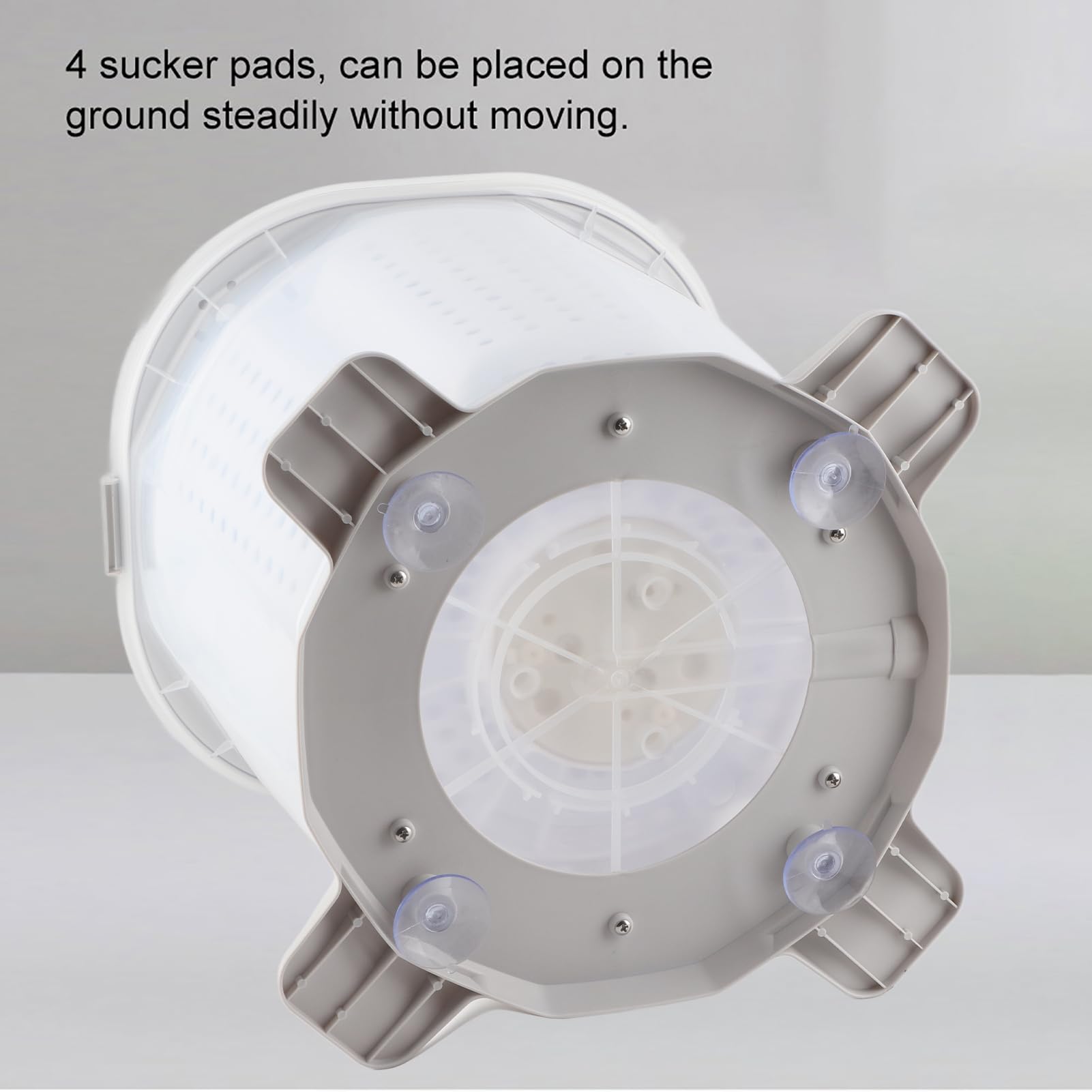Asixxsix Mini Lavadora Portátil, Manual de Lavadora Multifuncional de 1200 Rpm, de Ropa Interior Con Cesta de Deshidratacia para Hogar, Dormitorio, Apartamero, RV