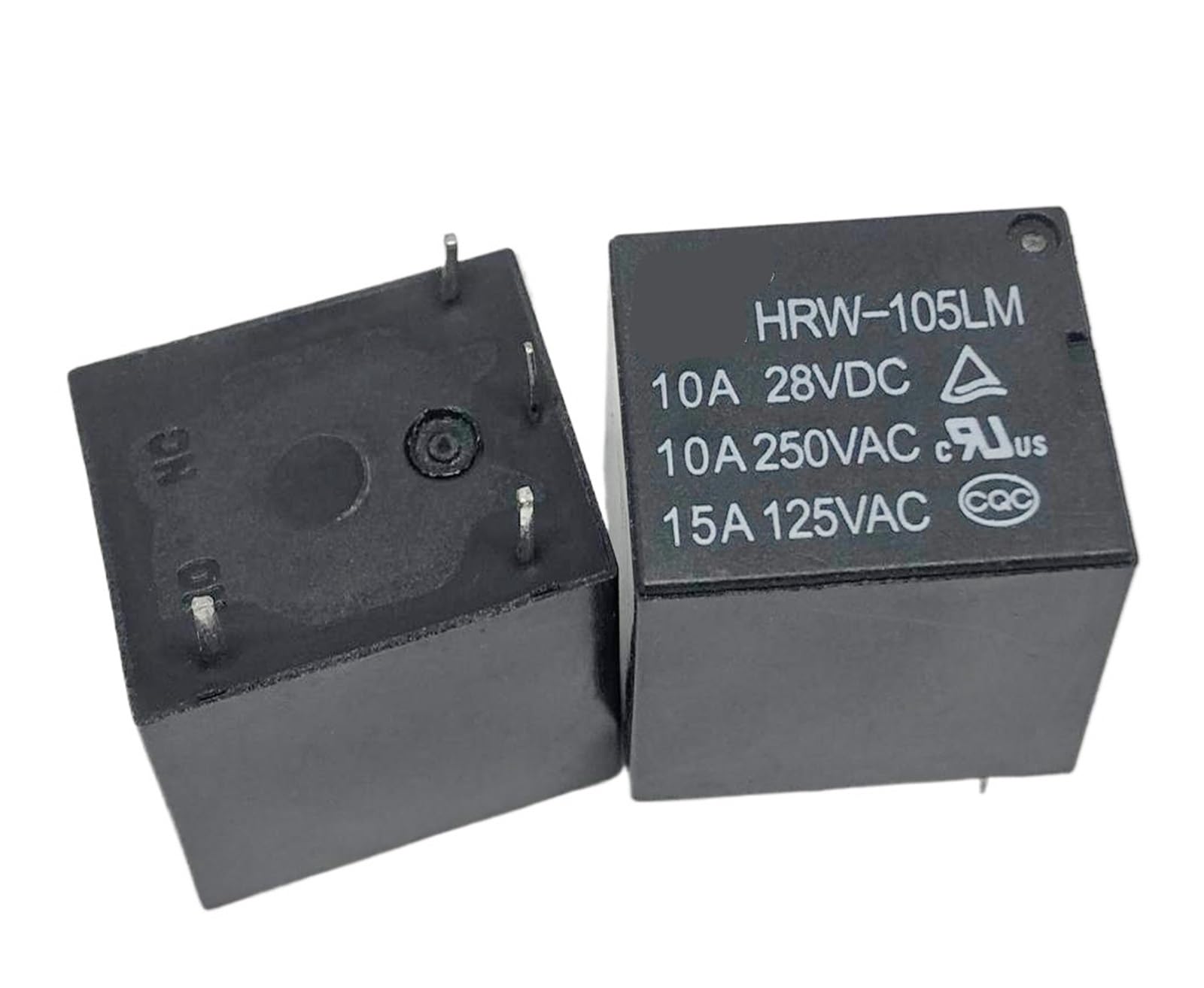 SMGLRUEAT 1pc HRW-105LM 5V (T73-1A-5V/12V) Relay 4 pins