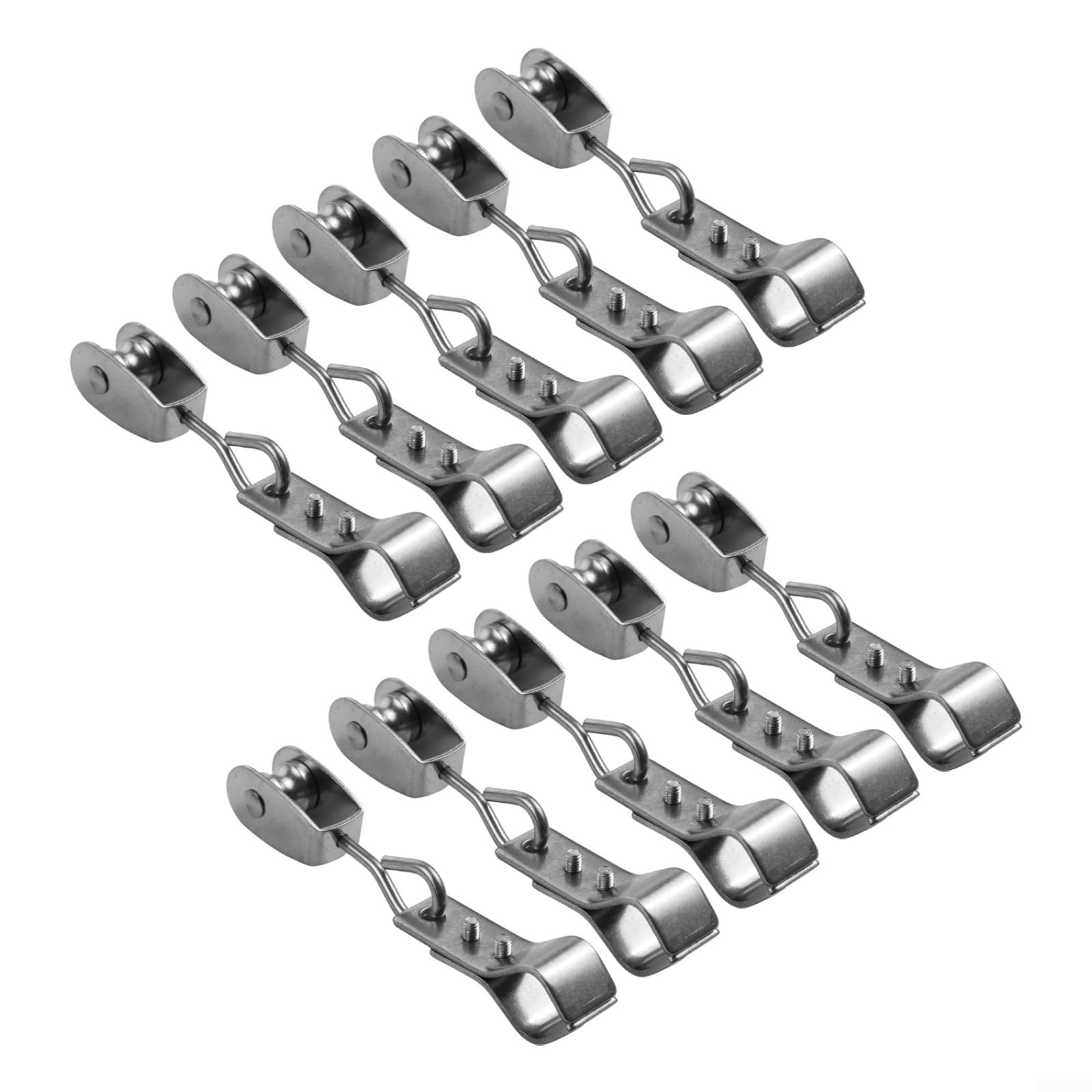 Sonnensegel-Hardware-Kit, 304 Edelstahl-Kabelrolle und Klemmen, für rechteckige, dreieckige und quadratische Sonnensegel, Installation