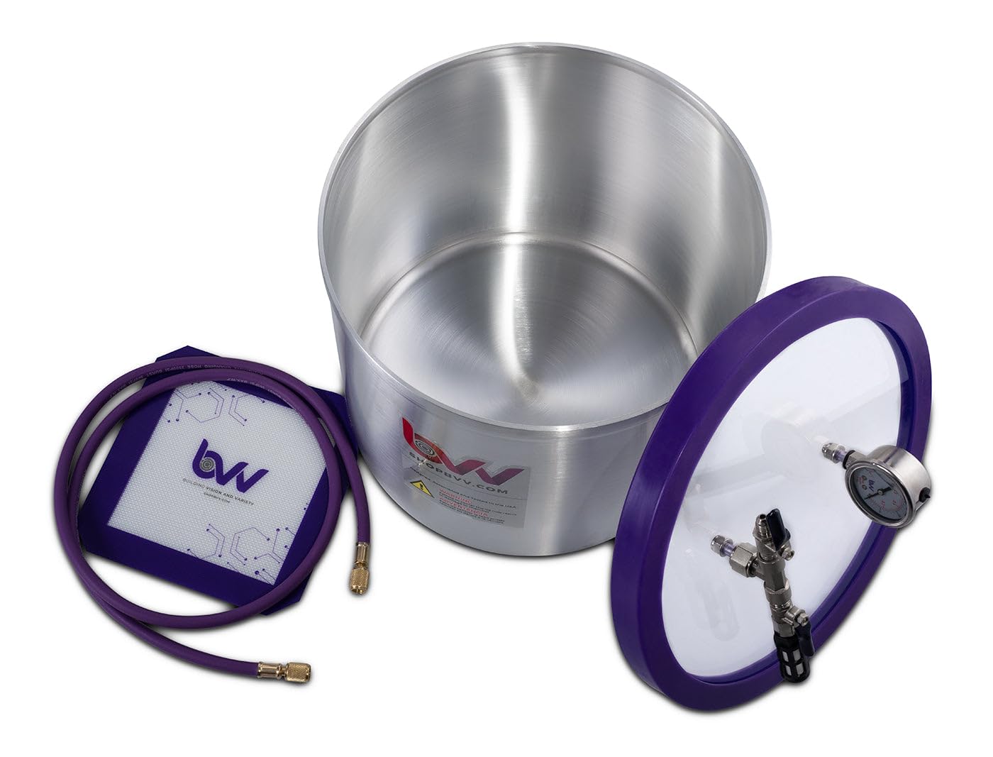 BVV 5 Gallon Aluminum Vacuum Chamber