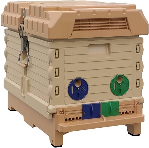Apimaye Insulated 7 Frame Langstroth Nucleus Assembled Bee Hive Set