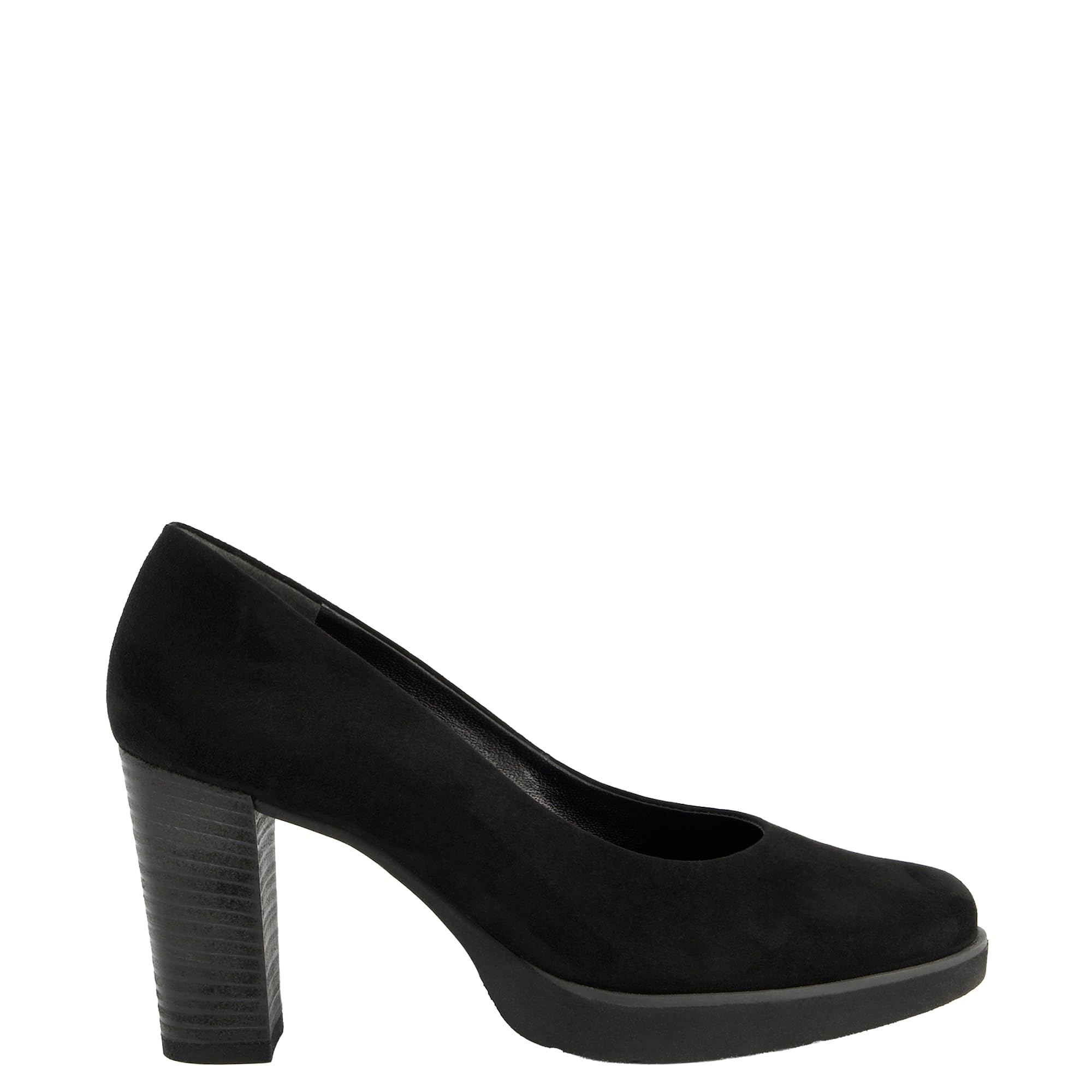 Paul Green Damen - Pumps 3777-098 in schwarz Rauleder