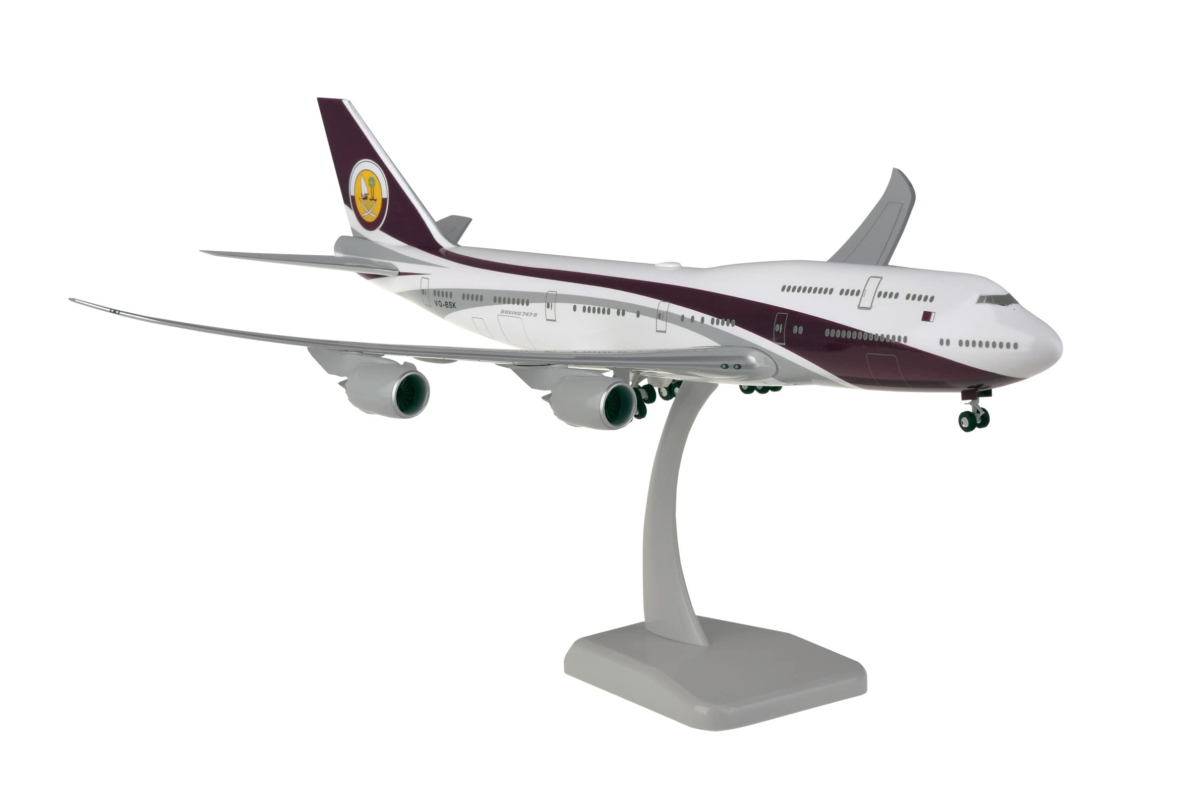 LI11700GR Boeing 747-8 Qatar Amiri Flight VQ-BSK escala 1:200