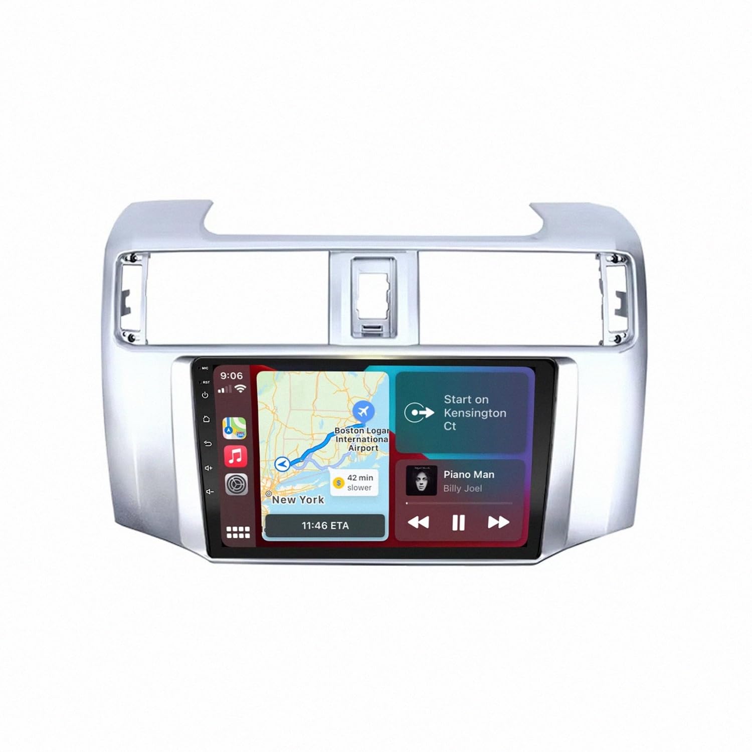 Navegador GPS 2 DIN compatible con Android Auto para Toyota 4Runner de 2009 a 2019 8