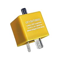 Vista 9 de SOCAL-LED LIGHTING 3-Pin CF14 CF-14 EP35 Relé intermitente LED electrónico de velocidad ajustable para solucionar el problema de bombillas