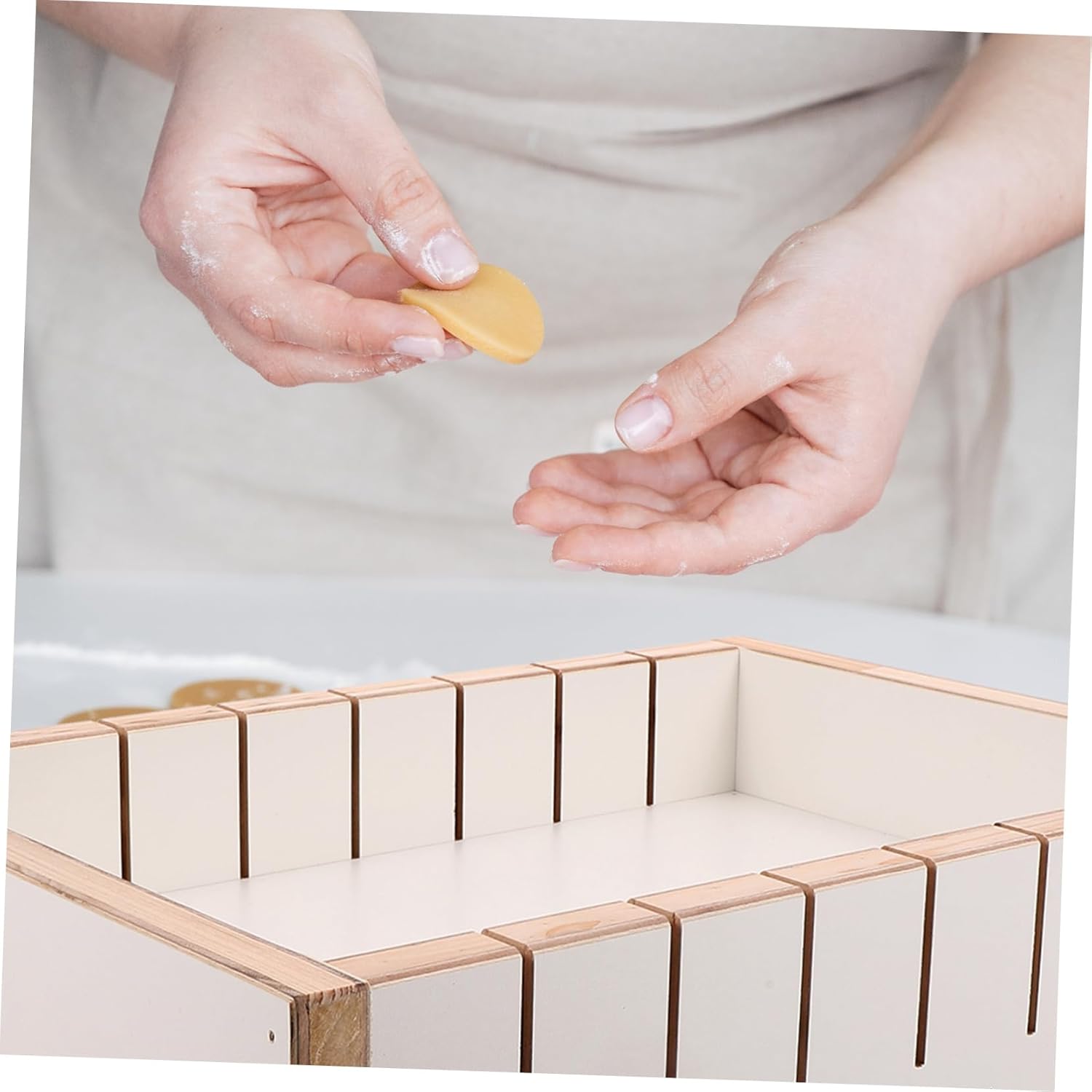 Homemade Nougat Press Mold Solid Nougat Making Tool for Donkey Hide Gelatin Versatile Design for Cooling and Shaping for DIY Candy Making