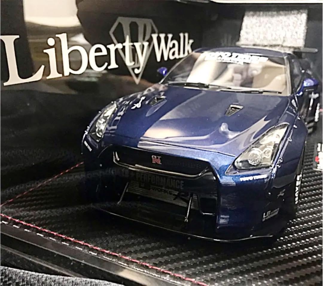 イグニッションモデル 1/18 リバティーウォーク GTR メタリックブルー イグニッションモデル 1/18 リバティーウォーク GTR メタリックブルー