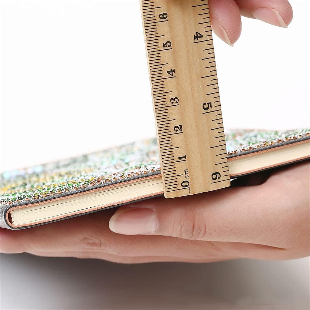 4 Packs 5D Diamond Painting Notebook Kits Mandala Journal Cover Leather Special Shaped Sketchbook DIY Diamond Art Crystal Cross Stitch Hardcover Dairy Book Festival Birthday Gift 8.27x5.7IN