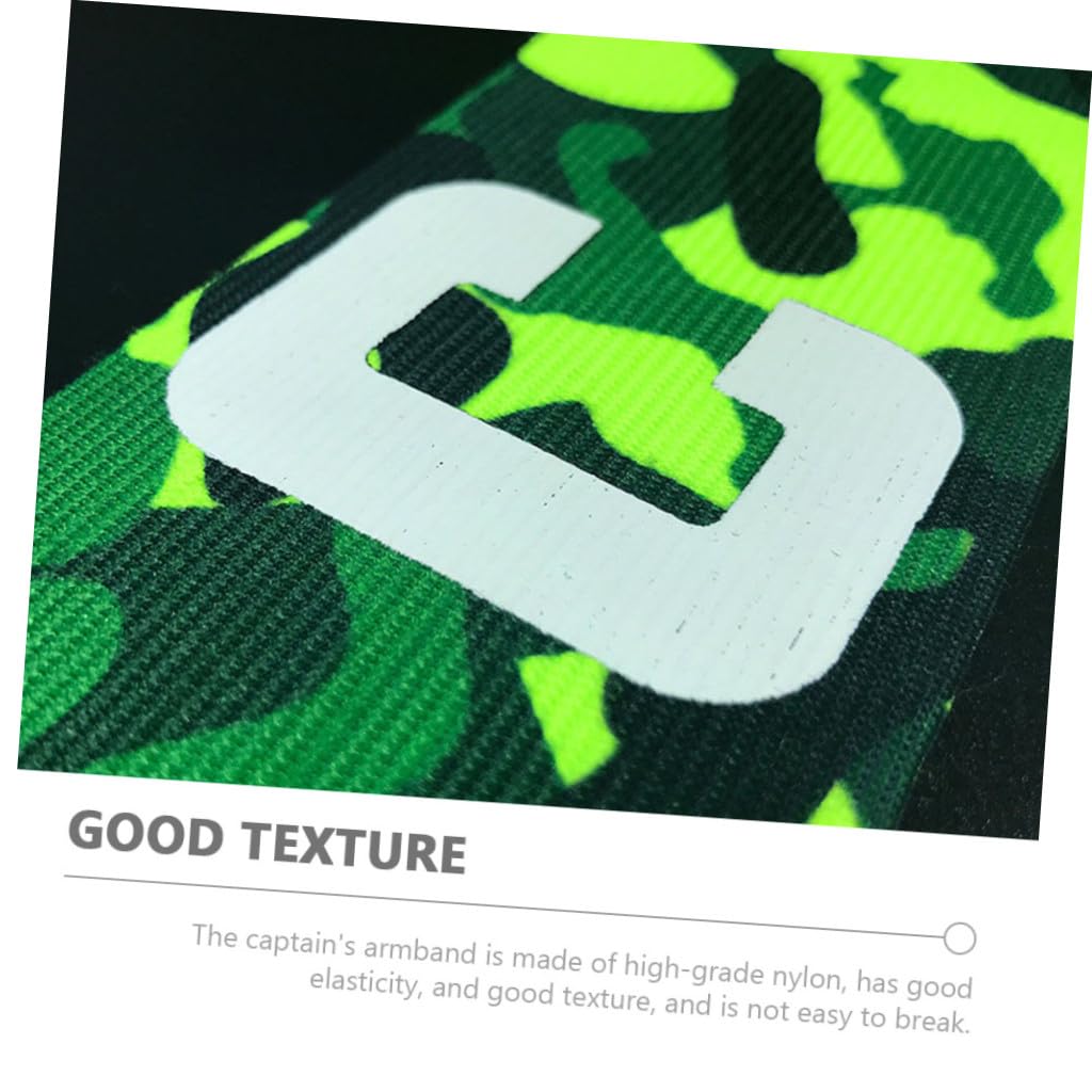 BESPORTBLE 15pezzi Fasce Sportive Regolabili Nylon Da Bracciali Per Calcio Con Alta Visibilità Per Team Sportivi Camo Camo Arancione