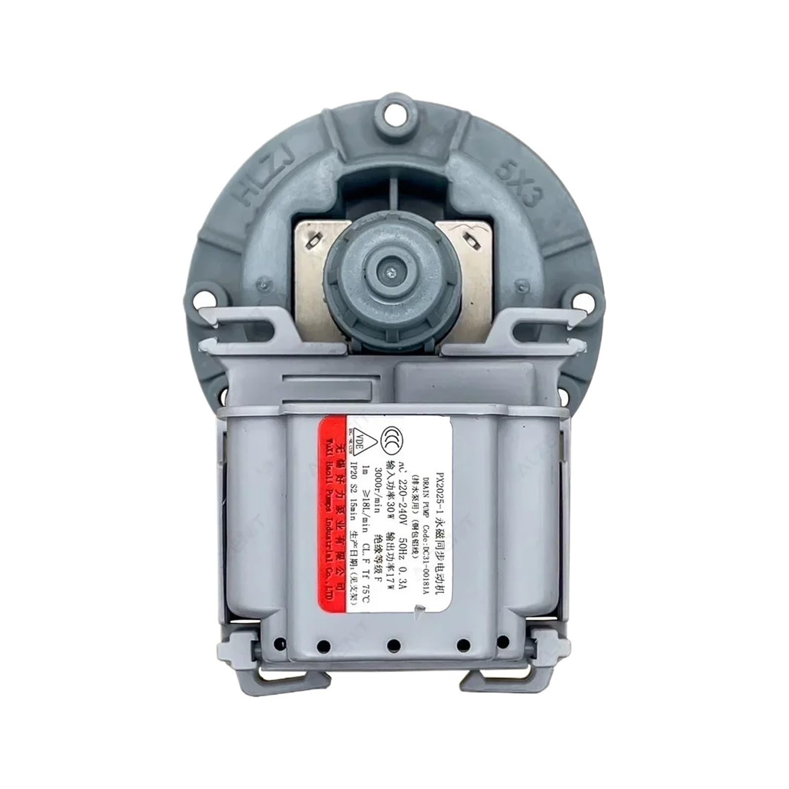 Y63z1y0 One Color Washing Machine Drain Pump Motor Px2025-1 220-240V 50Hz 30W 3000R/Min Dc31-00181A Washer Drainage Parts