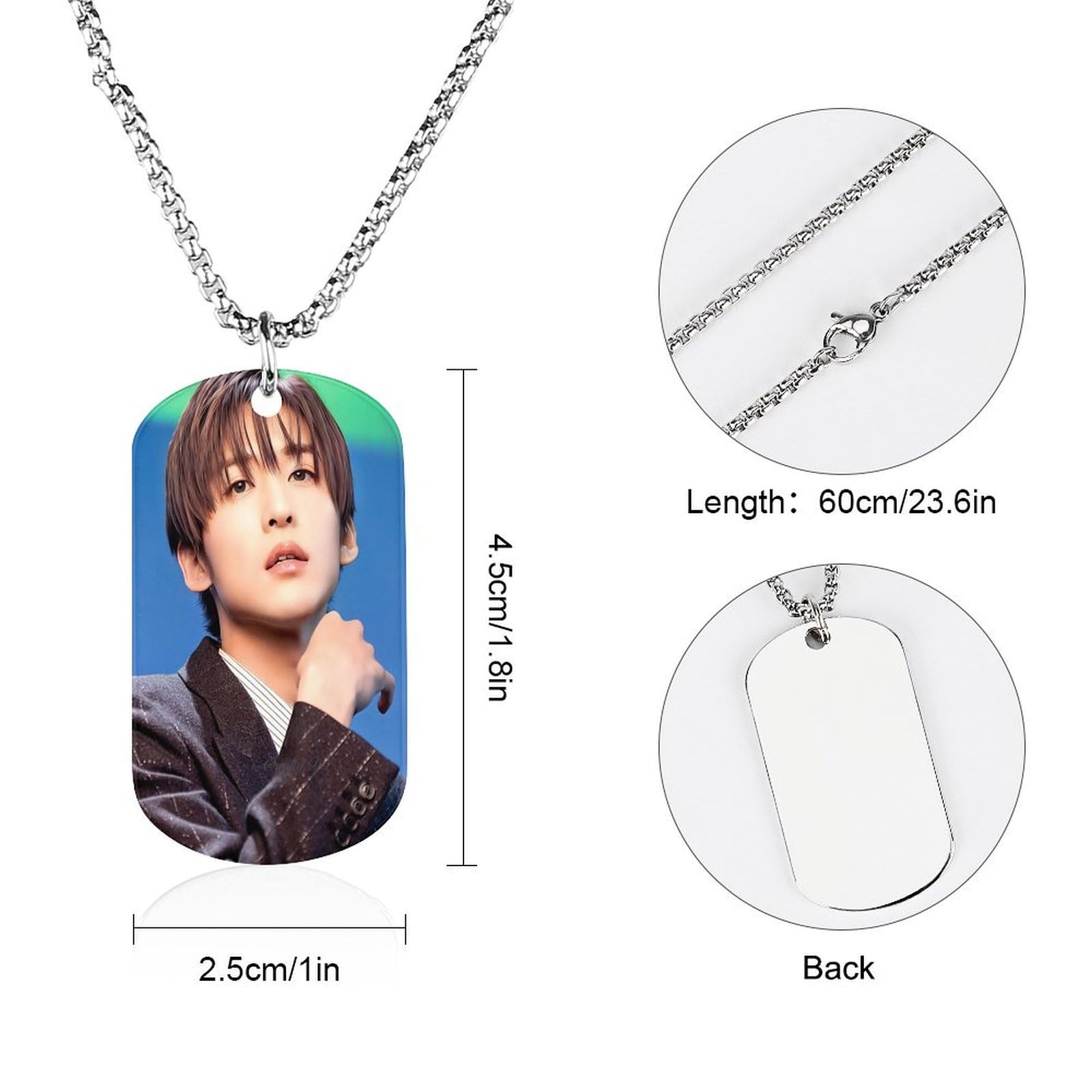 Amazon.co.jp: Snowman 目黒蓮 ネックレス ペンダント アクセ