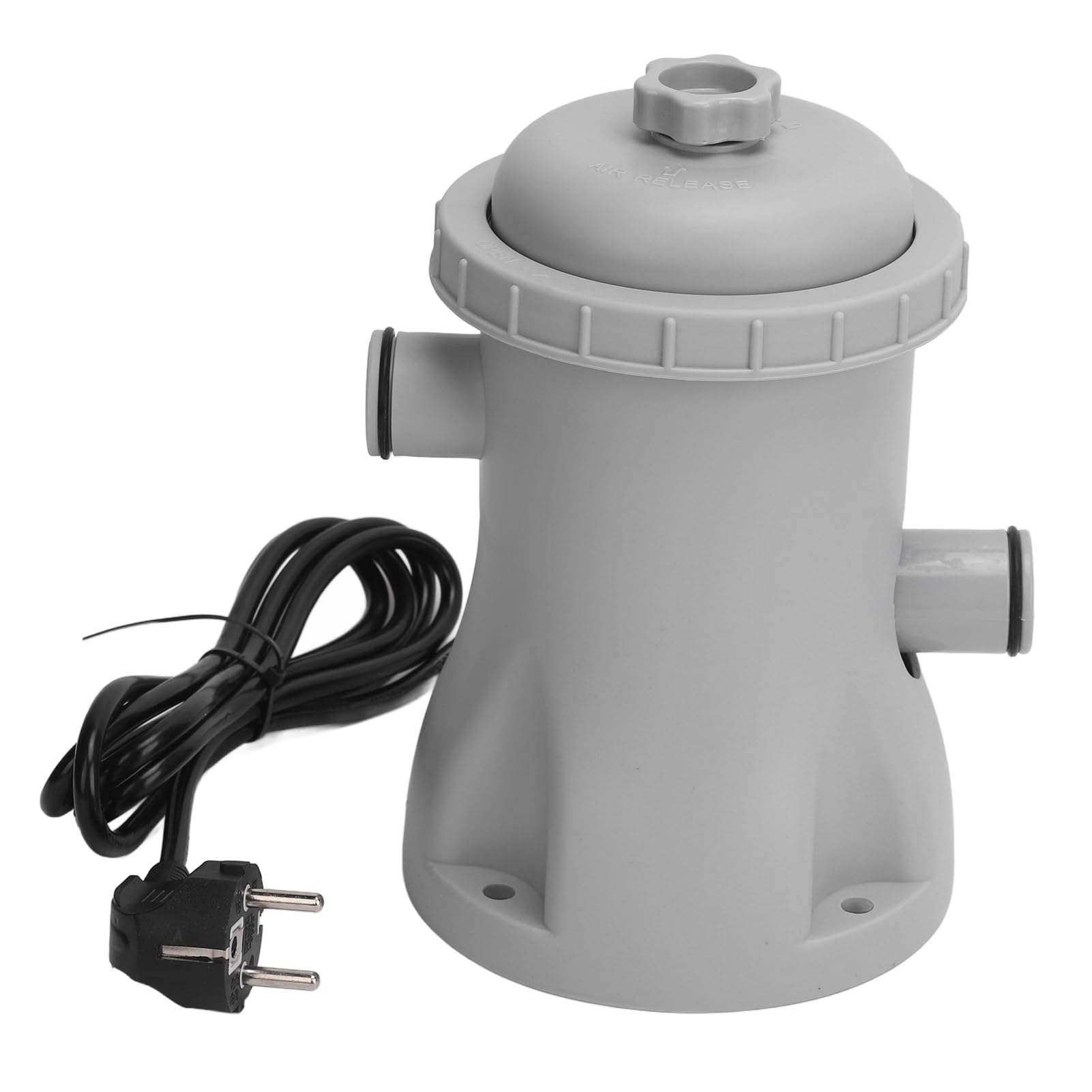 Bomba de Filtro de Piscina, Bomba de Piscina de Cartucho Eléctrico de 330 Gph con Cartucho de Filtro GFCI y Accesorios de Manguera para Piscinas (EU enchufe 220V)