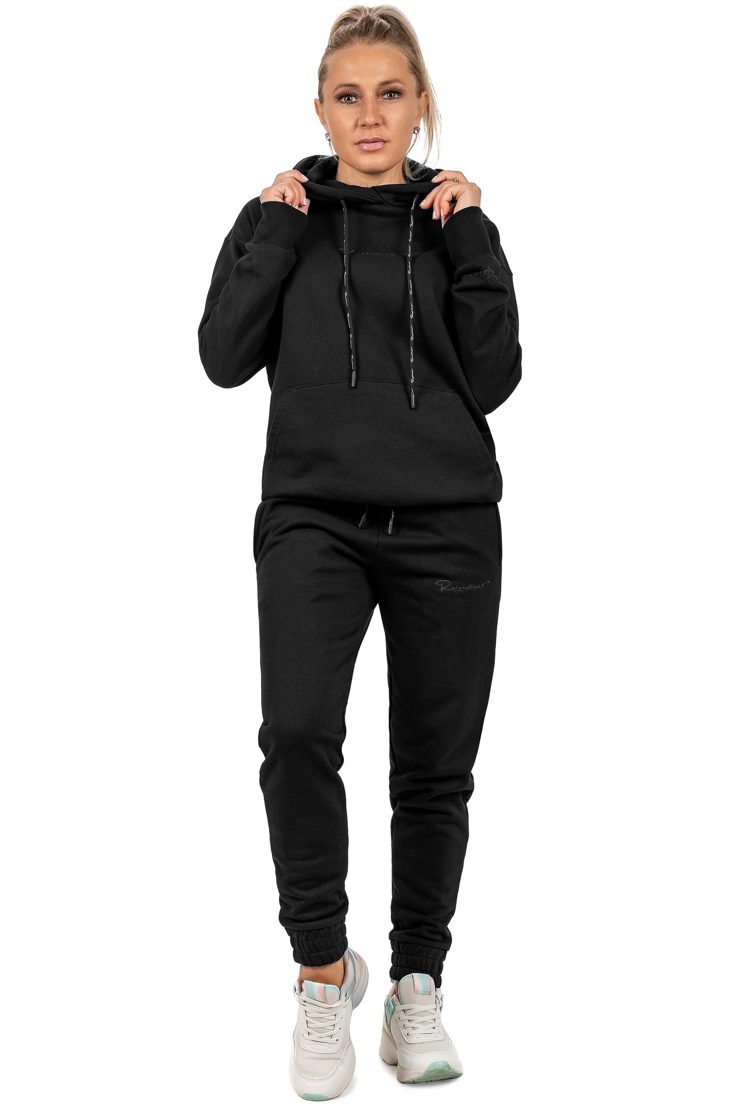 Reichstadt Pantaloni Jogger Donna Vita Alta Slim Fit