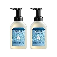 Vista 1 de Mrs. MEYER'S Clean Day - Jabón de manos espumoso, aroma de agua de lluvia, 10 onzas líquidas (paquete de 2)