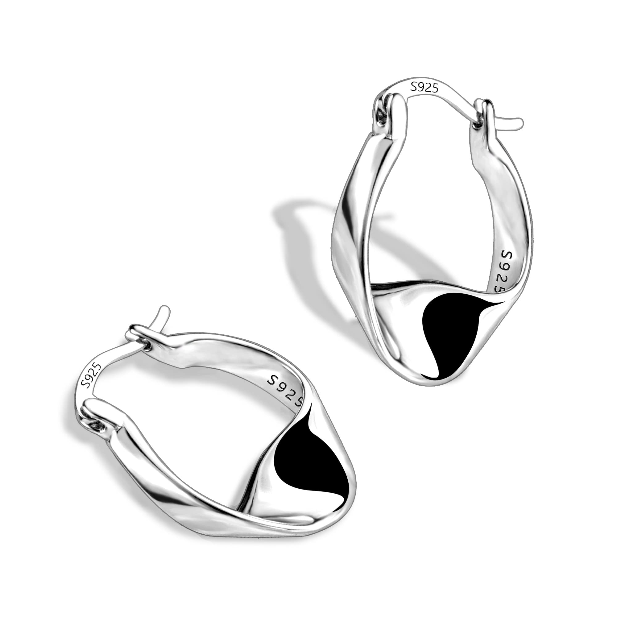 ALEXCRAFT Pendientes Mujer Plata Pendientes Plata Mujer Pendientes Plata Pequeños Regalo Mujeres