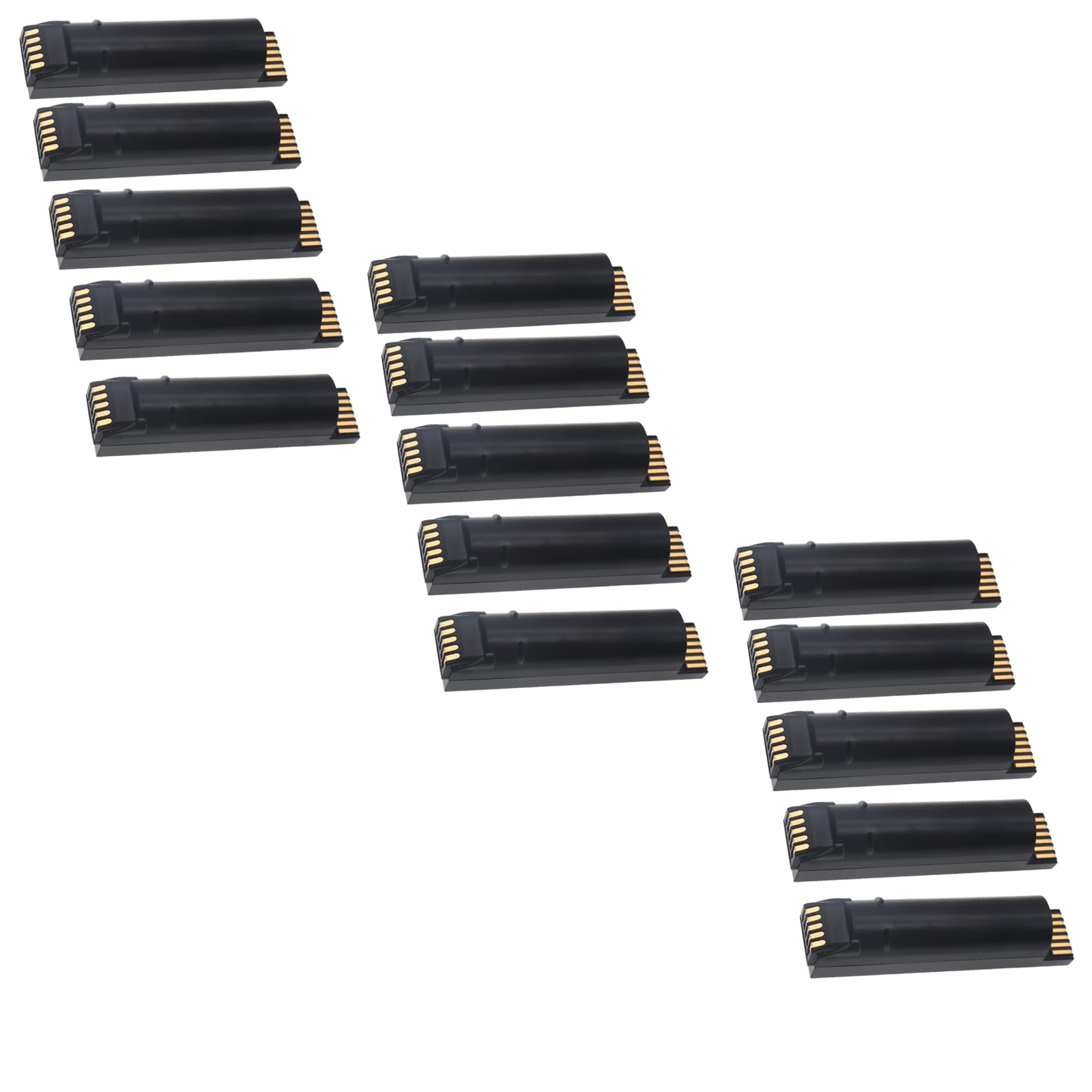Youejoeq (15pcs) Replacement Battery BTRY-DS81EAB0E 2400mAh | Compatible with Ze'bra DS8100, DS8170, DS8178 Scanners