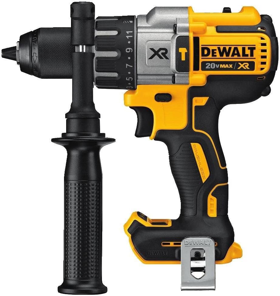 Dewalt DCD996BR 20V MAX XR Cordless Lithium-Ion Brushless 3-Speed 1/2 in. Hammer Drill (Bare Tool) (Renewed)