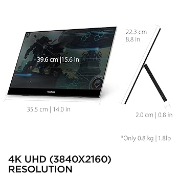 Amazon.co.jp: ViewSonic VX1655-4K 15.6インチ 4K UHD