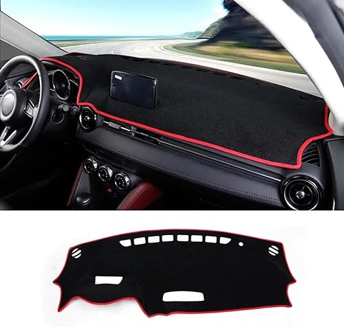 MaikOn Car Dashboard Cover Flannel Sunshade Avoid Light Pad Protector Mat Carpets,for Mazda CX-3 CX3 2016-2022