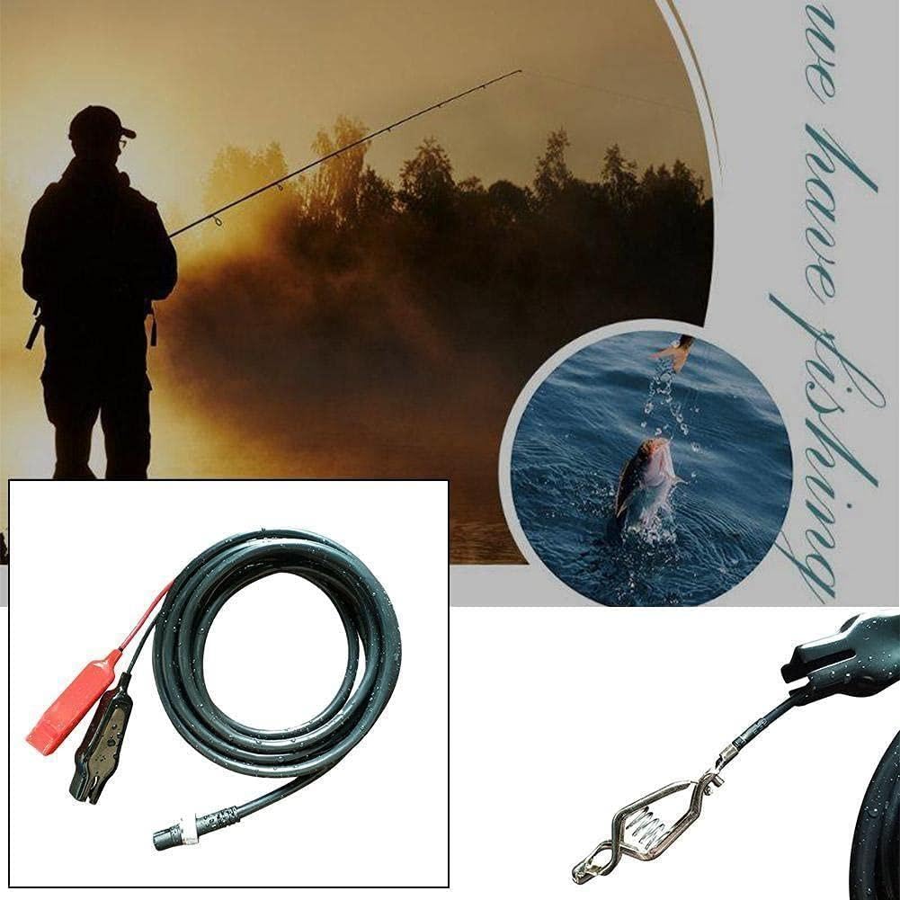 Cavo Di Alimentazione Doppio Connettore Da 3 Metri Per Mulinelli Da Pesca Daiwa E Shimano, Robusto E Conduttivo