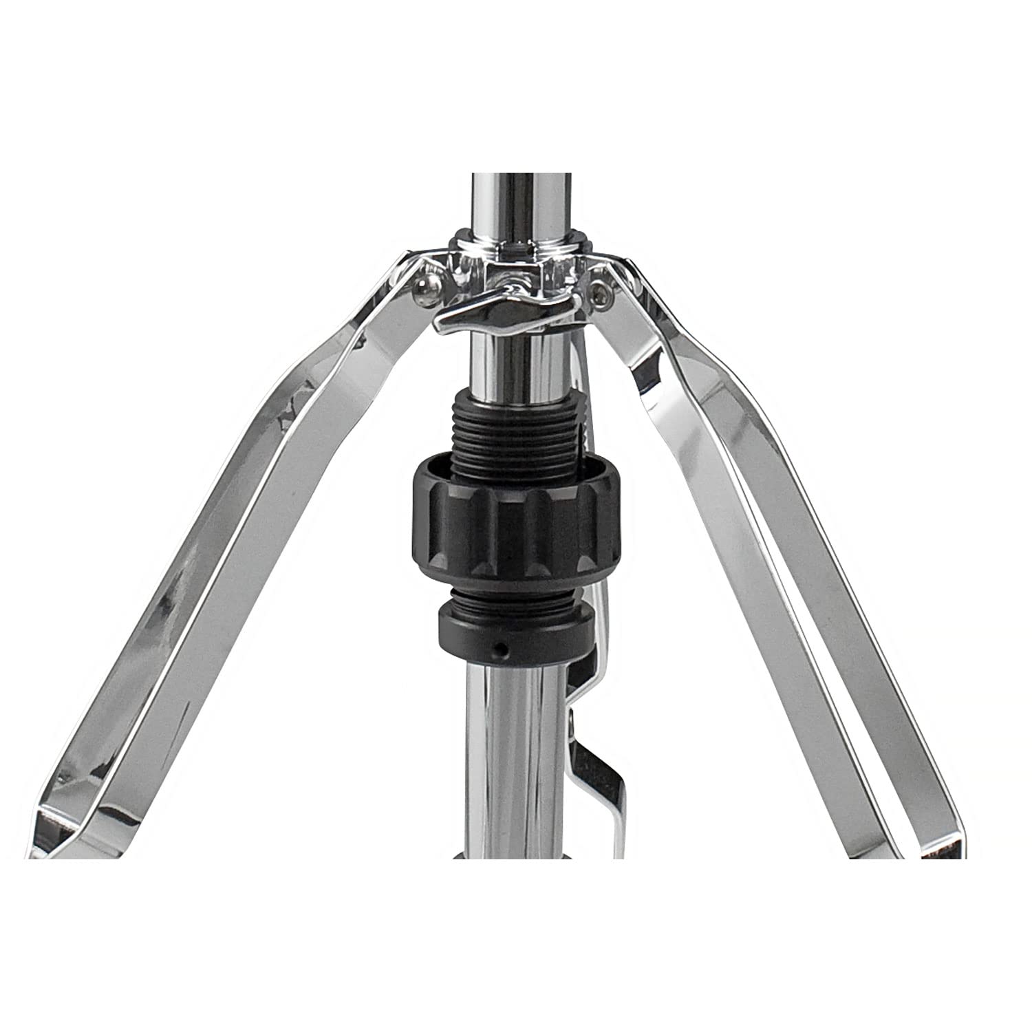 Pearl H-930 Hi-Hat Machine Hi-Hat avec support de baguette en métal Série 930 Style démonteur Hauteur et tension de ressort réglables Pieds pivotants Construction à double entretoise