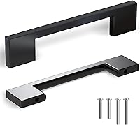 Vista 14 de Southern Hills Tiradores de gabinete de níquel cepillado – 3.780 in – Manijas de cajón de níquel satinado, manijas de gabinete de cocina modernas