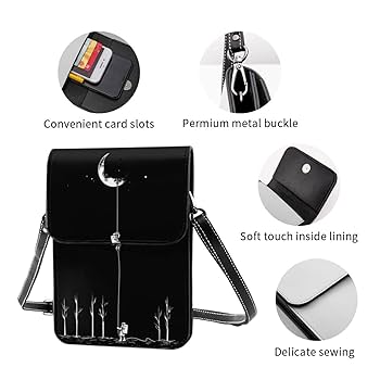 Amazon.co.jp: ショルダーバッグ 月に登って 宇宙飛行士 月柄