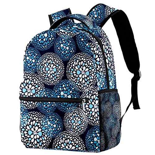 Sac à dos d'écolier pour ordinateur portable léger et géométrique mixte