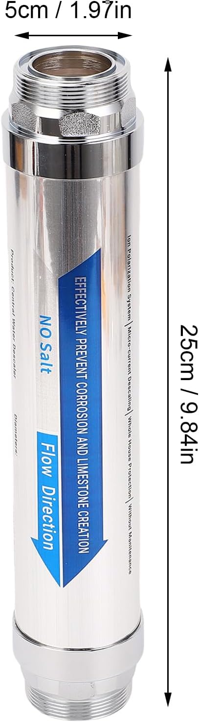 Dimensions of the Xiuganpo Magnetic Water Descaler