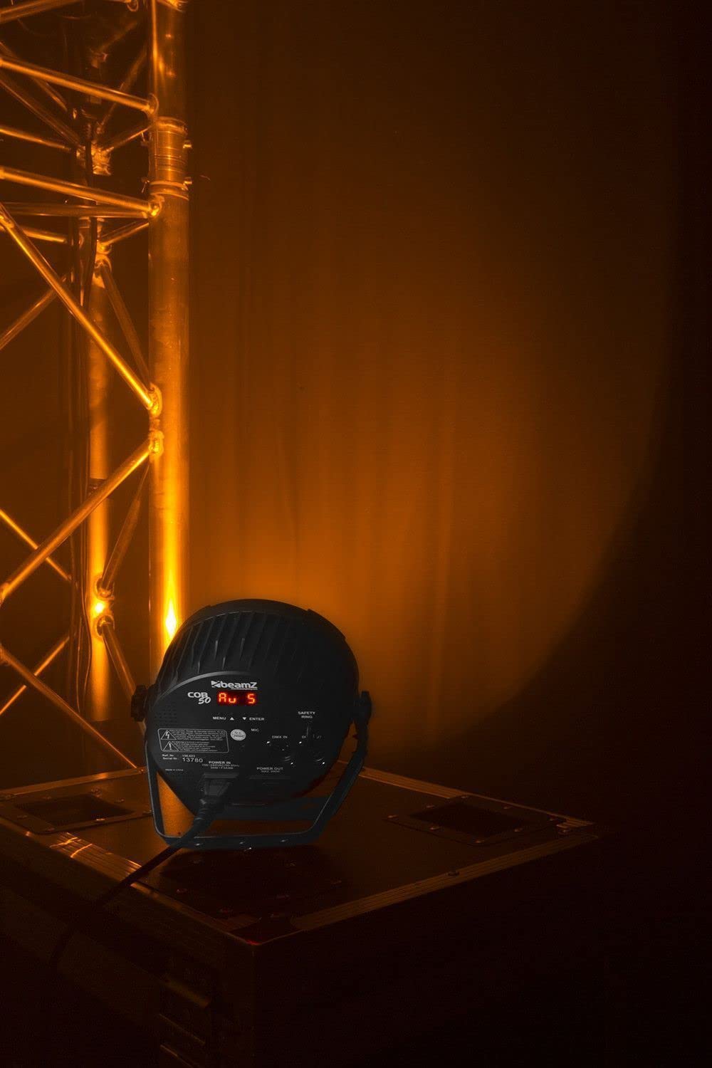 BeamZ COB50 Foco PAR LED COB RGBW 50W | Iluminación uniforme, funcionamiento silencioso, gran intensidad lumínica, para escenarios