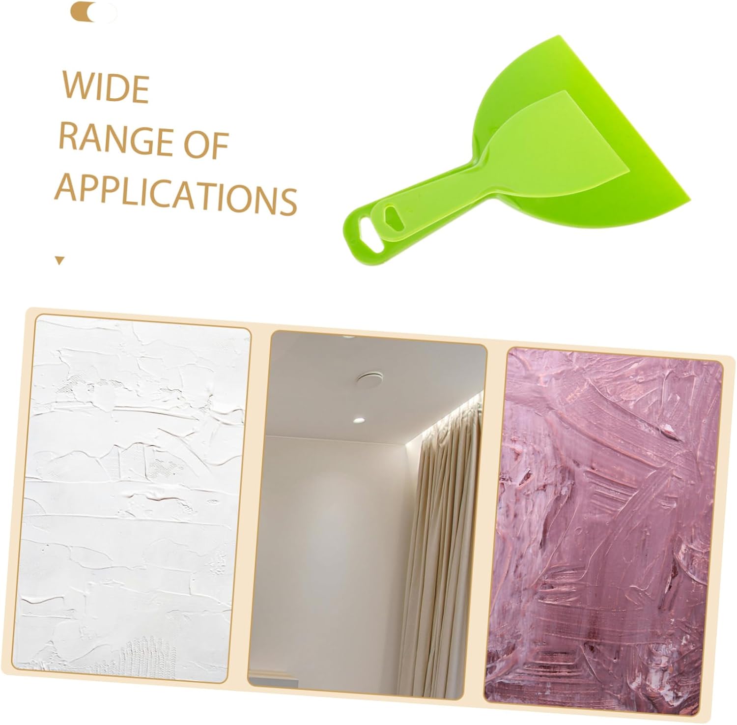 NOLITOY 2pcs Texture Sponge Set for Wall and Ceiling Repair Heavy-Duty Drywall Texture Sponge with Scrapers for DIY Painting and Home Decor